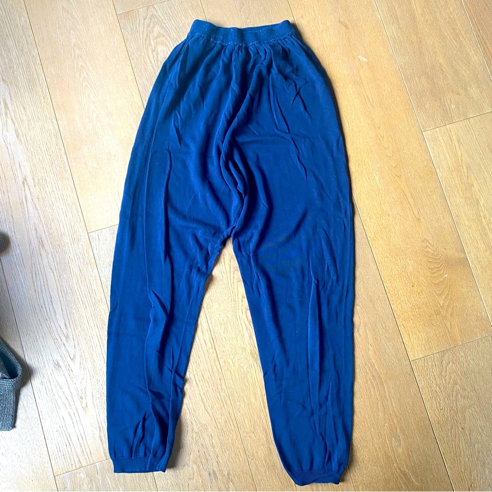Babaa cotton pants navy no 37